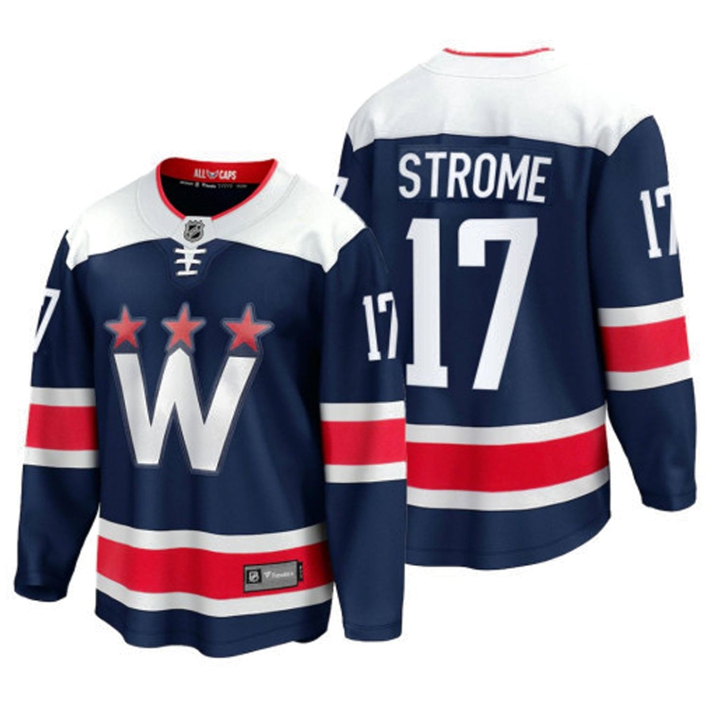 NHL Dylan Strome Washington Capitals 17 Jersey