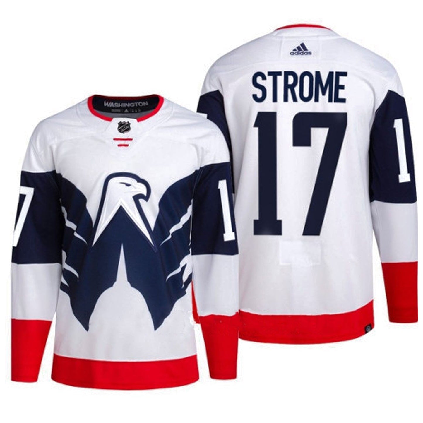 NHL Dylan Strome Washington Capitals 17 Jersey