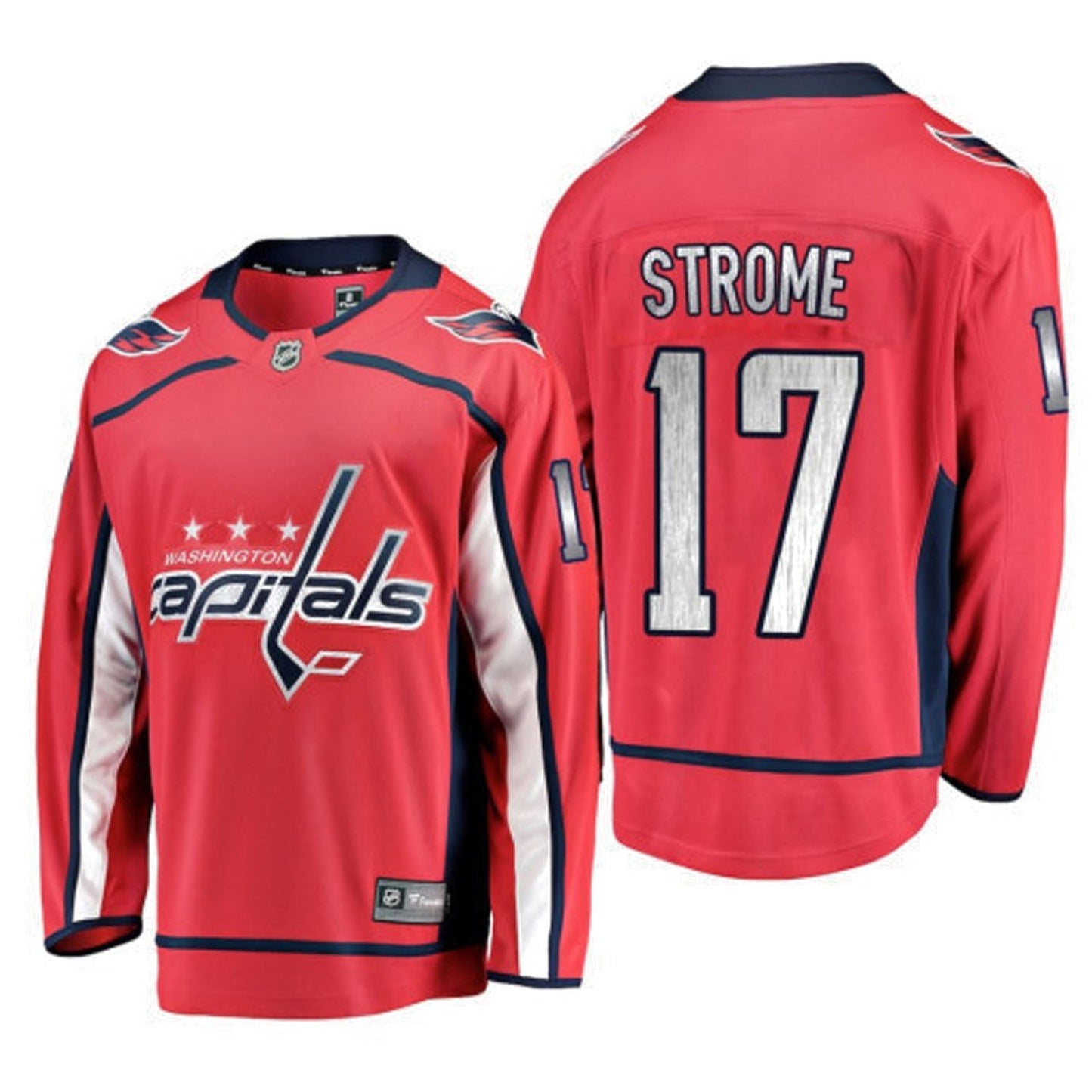 NHL Dylan Strome Washington Capitals 17 Jersey