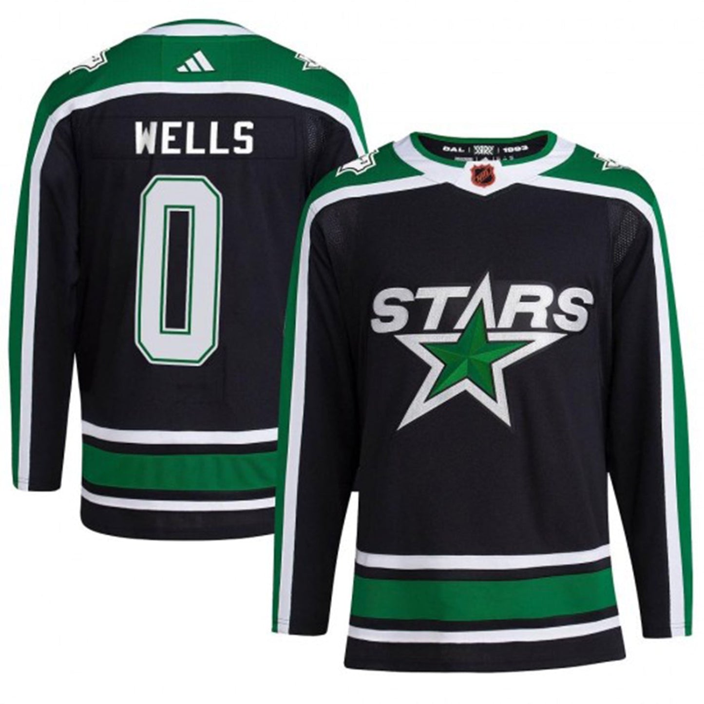 NHL Dylan Wells Dallas Stars 0 Jersey