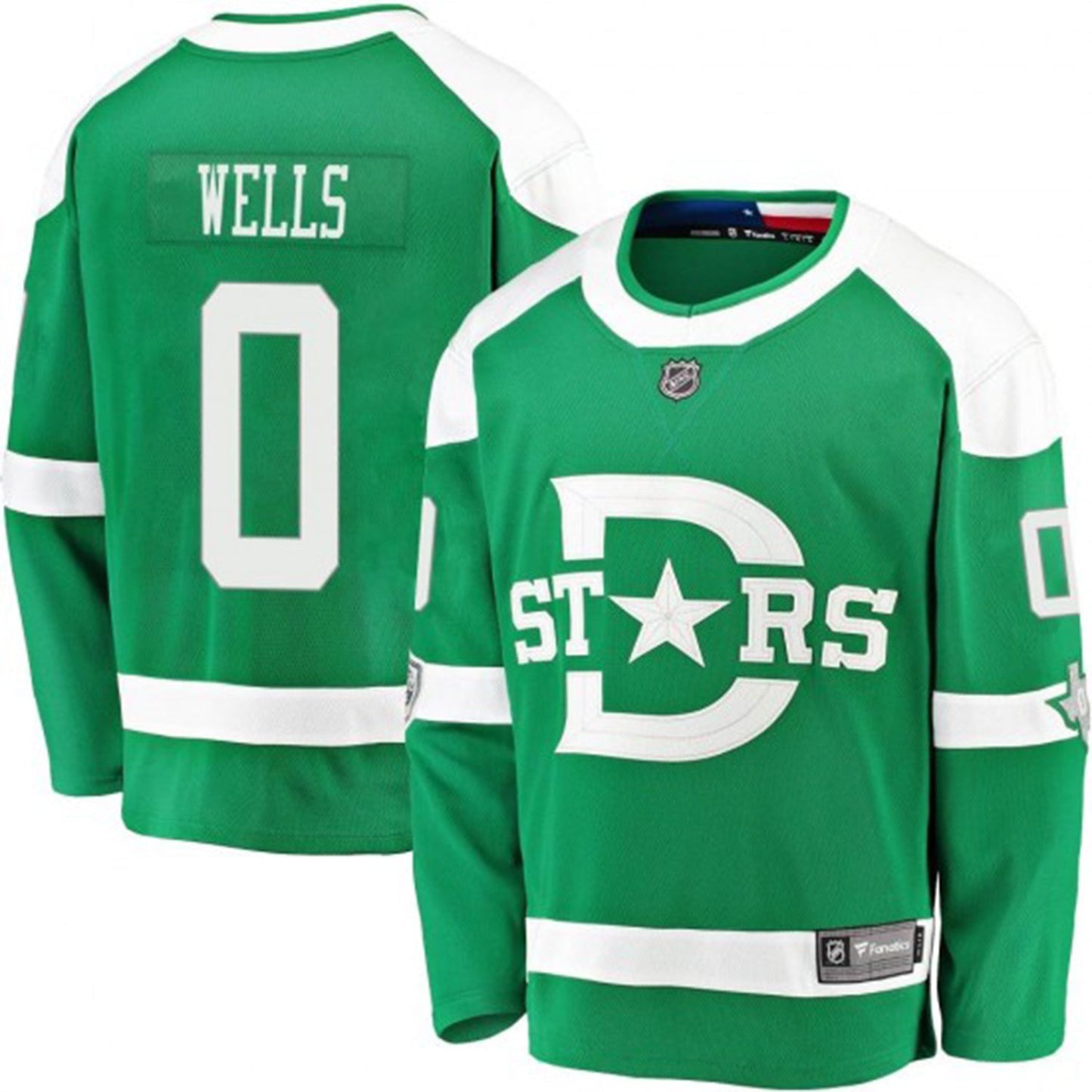 NHL Dylan Wells Dallas Stars 0 Jersey