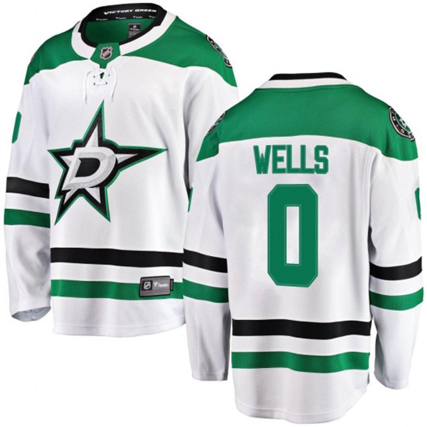 NHL Dylan Wells Dallas Stars 0 Jersey