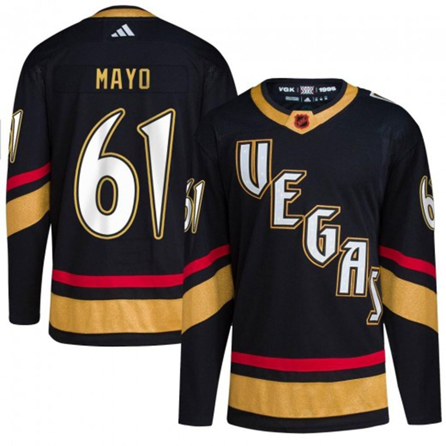 NHL Dysin Mayo Vegas Golden Knights 61 Jersey