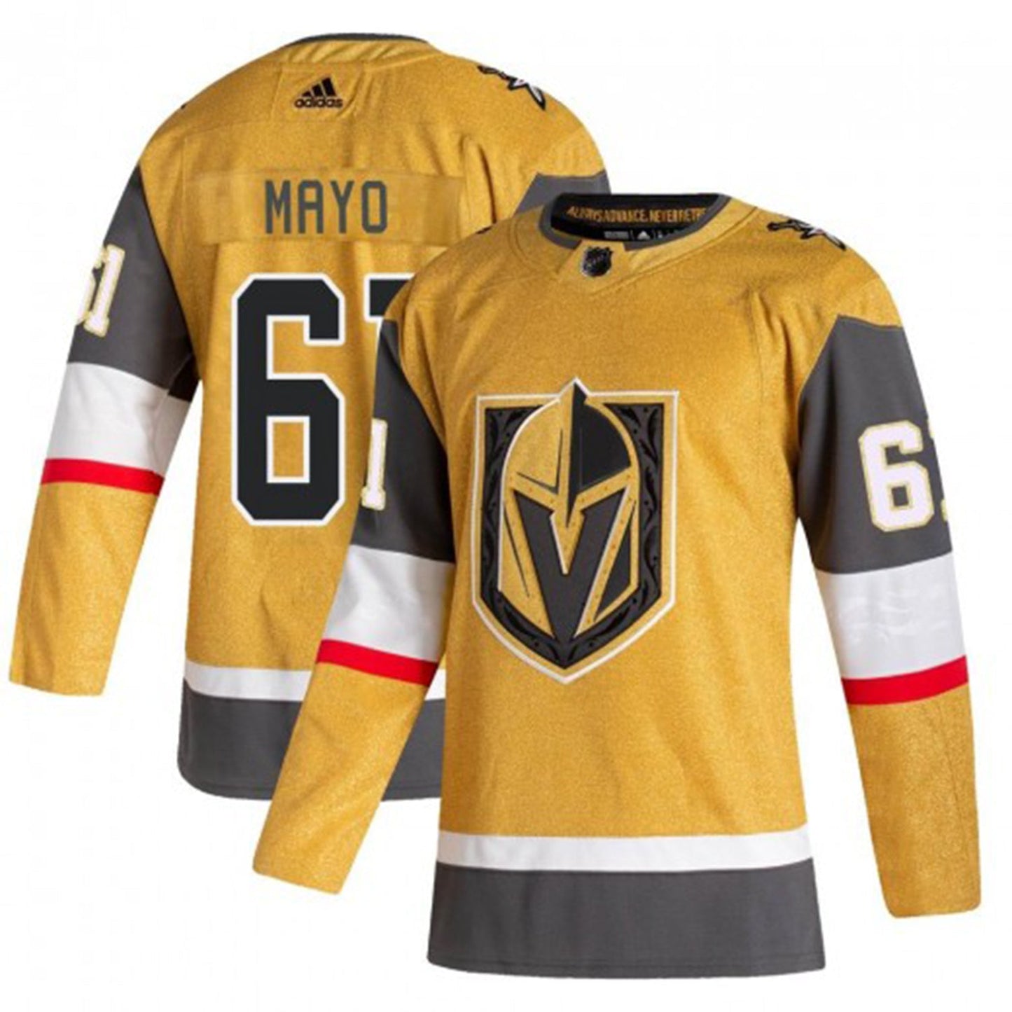 NHL Dysin Mayo Vegas Golden Knights 61 Jersey