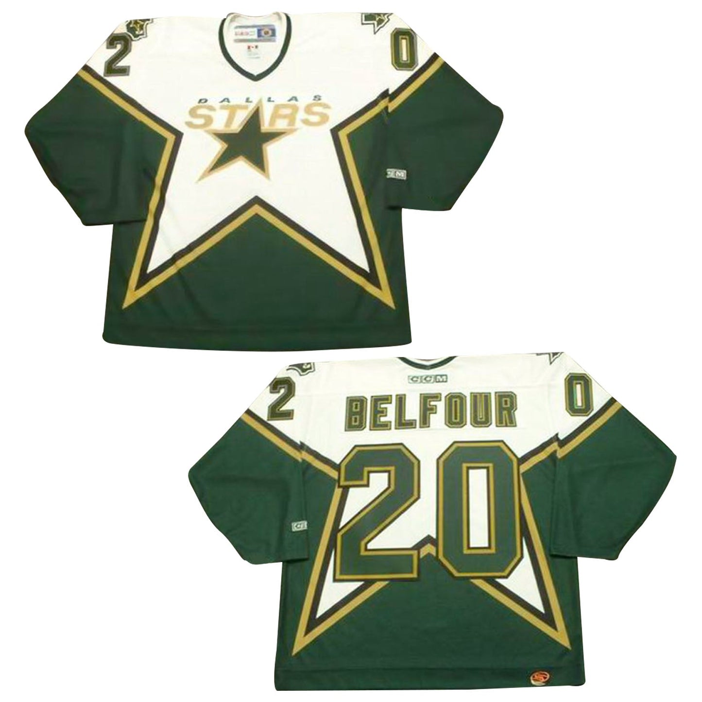 NHL Ed Belfour Dallas Stars 20 Jersey