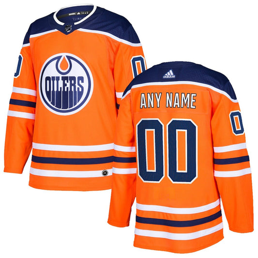 NHL Edminton Oilers Custom Jersey