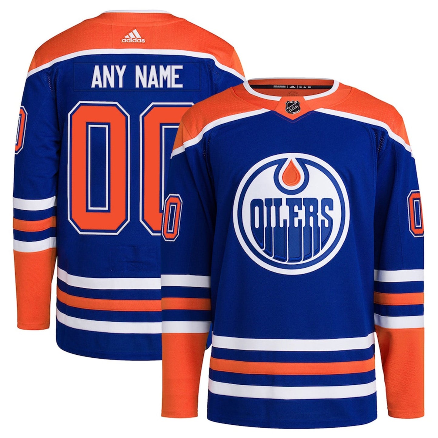 NHL Edminton Oilers Custom Jersey