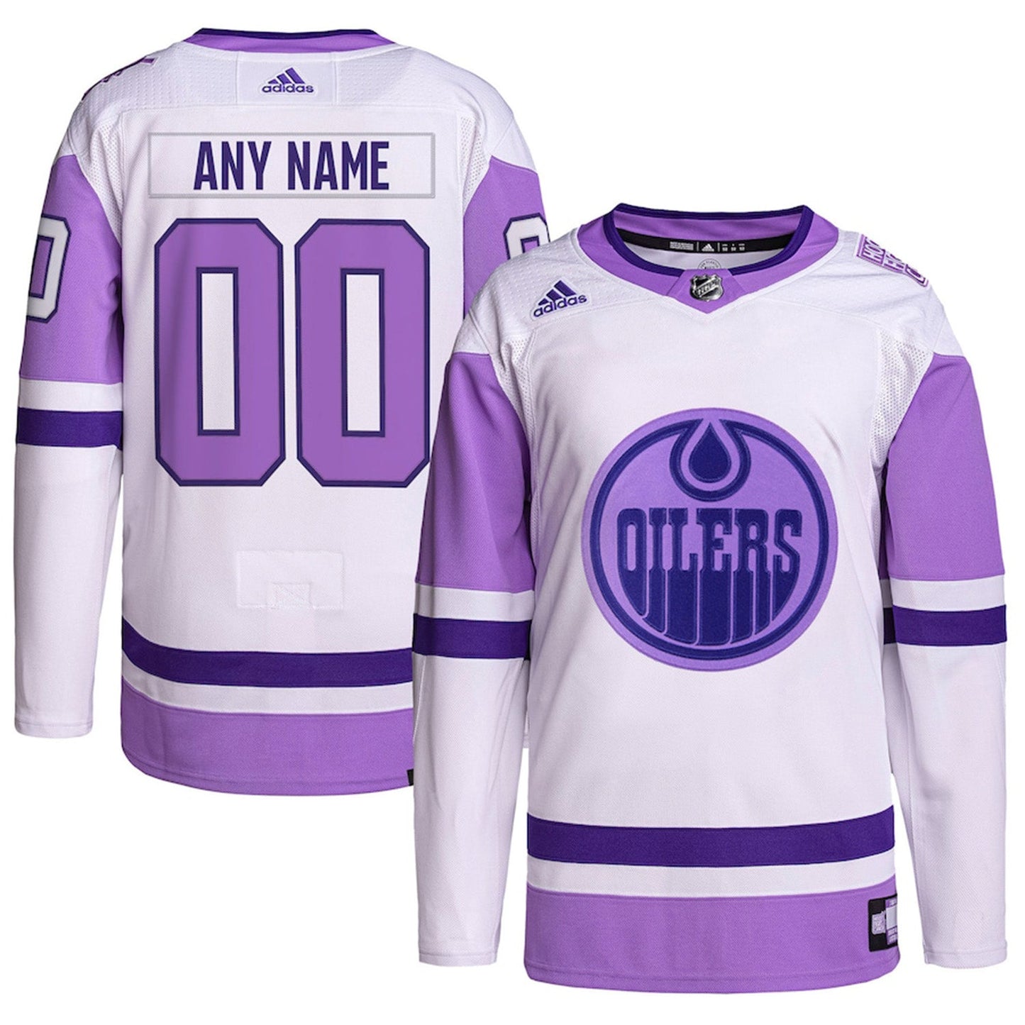 NHL Edminton Oilers Custom Jersey