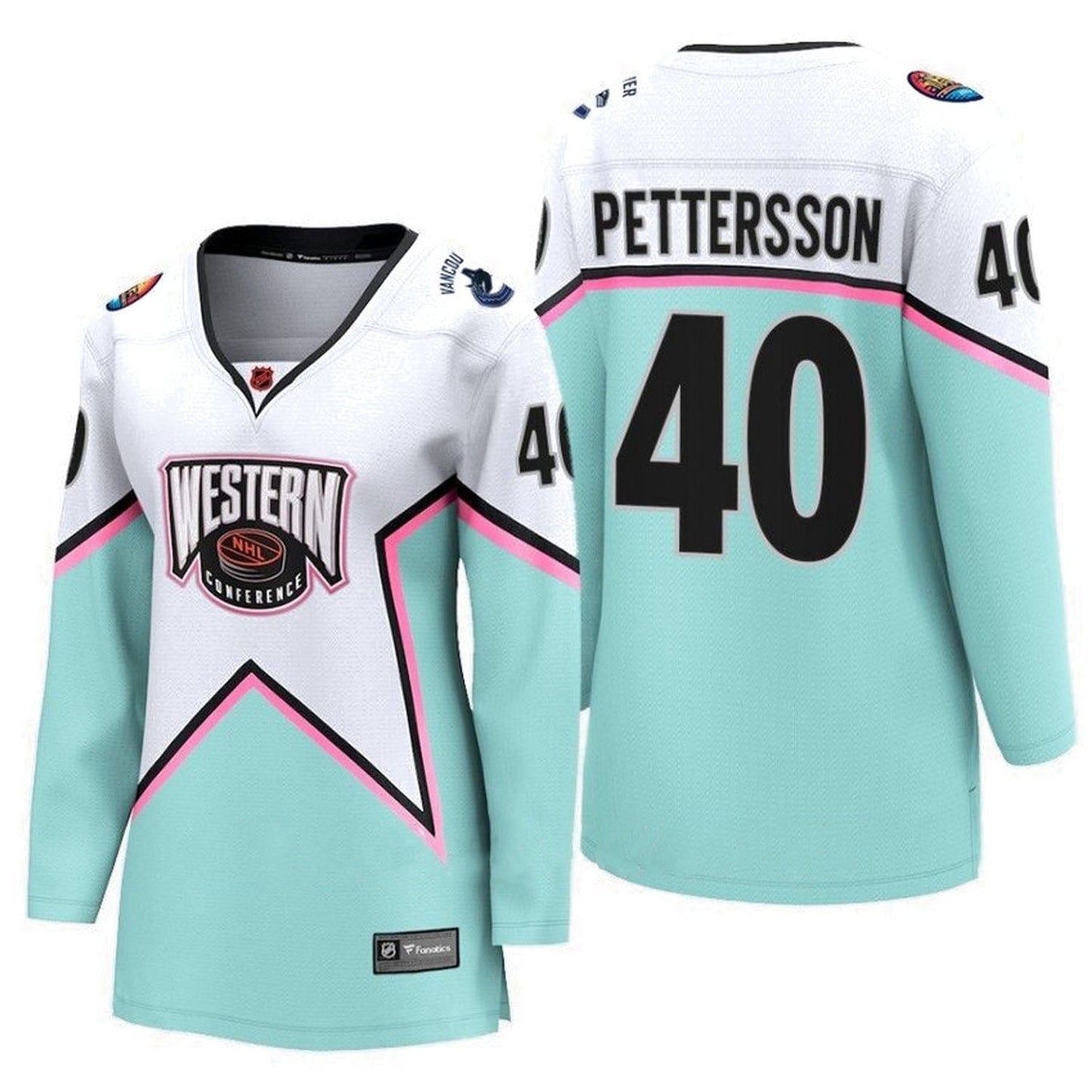 NHL Elias Pettersson Western All Star 40 Jersey