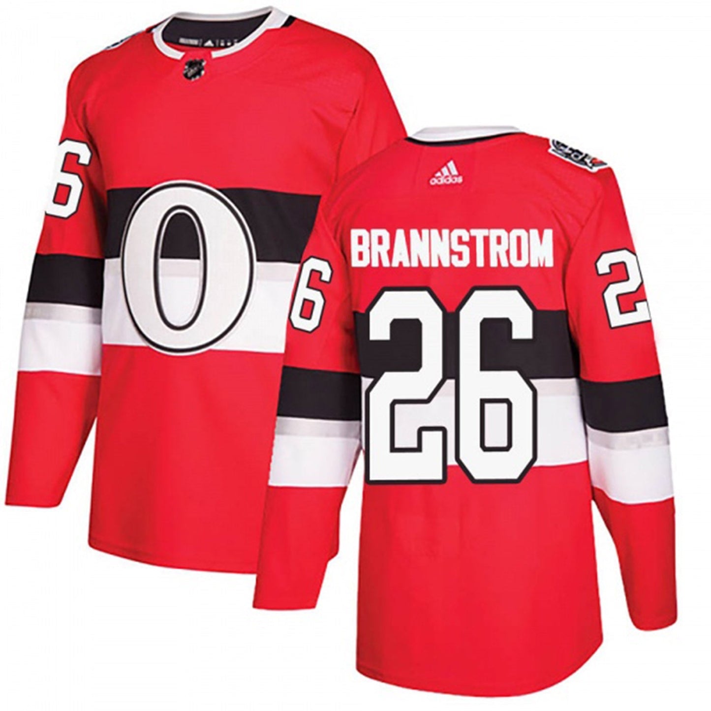 NHL Erik Brannstrom Chicago Blackhawks 26 Jersey