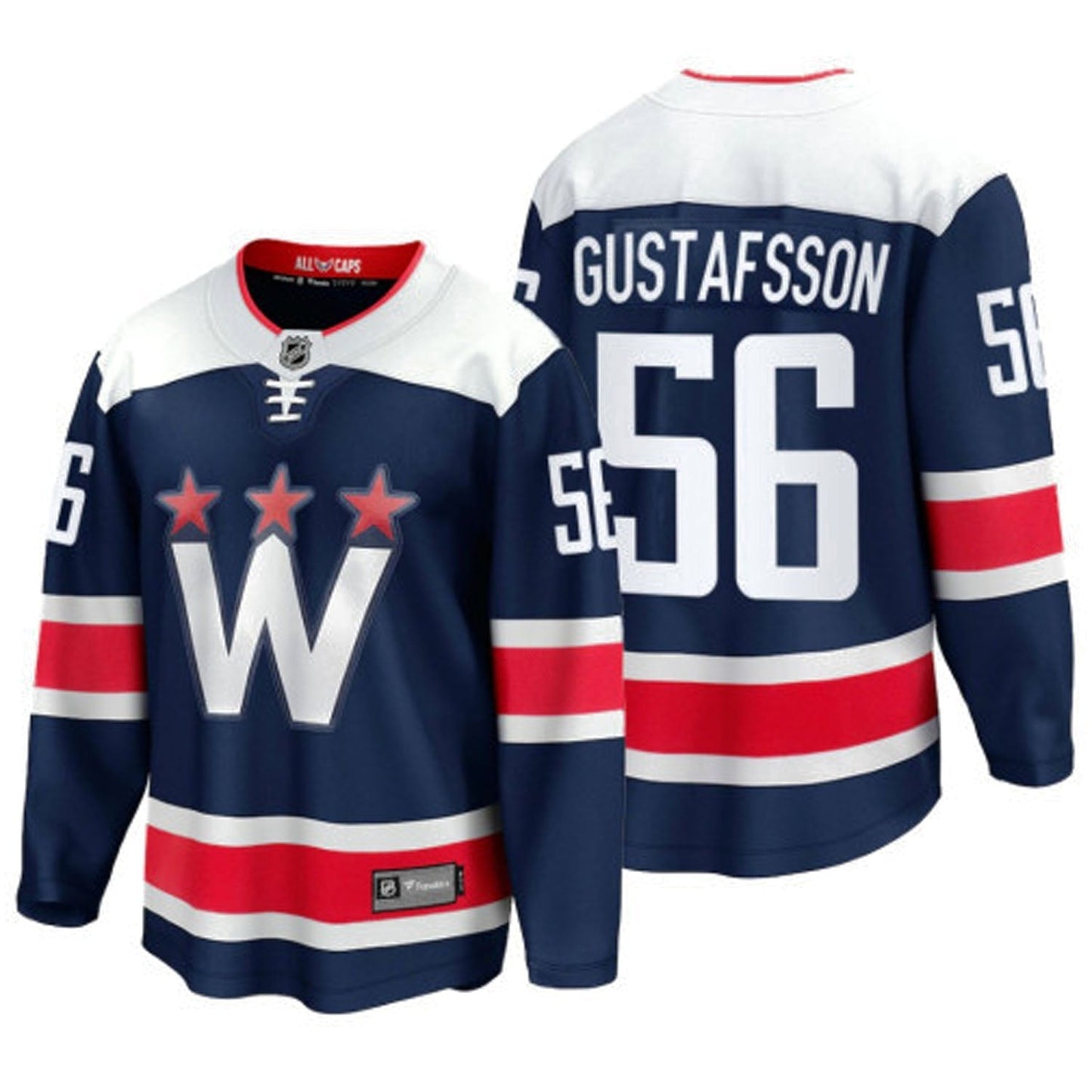 NHL Erik Gustafsson Washington Capitals 56 Jersey