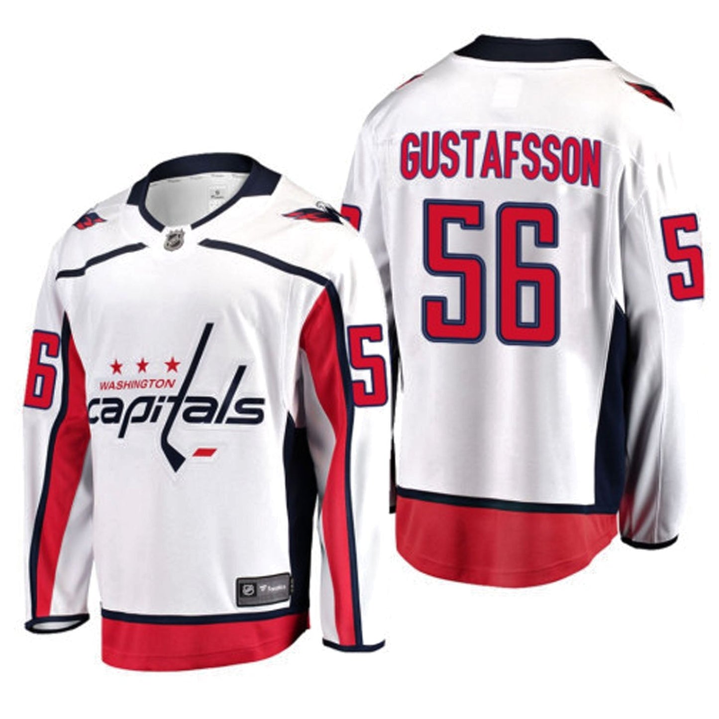 NHL Erik Gustafsson Washington Capitals 56 Jersey