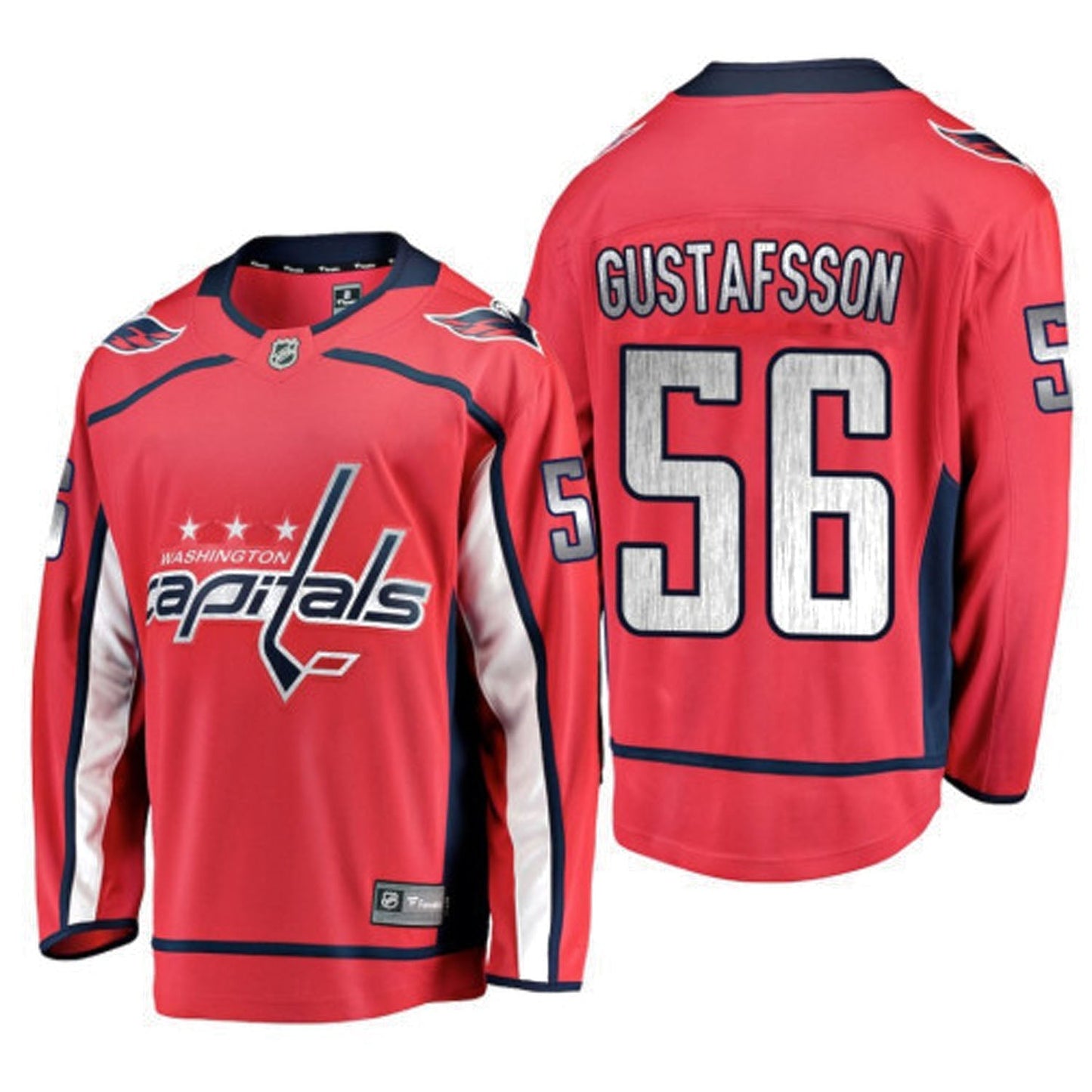 NHL Erik Gustafsson Washington Capitals 56 Jersey