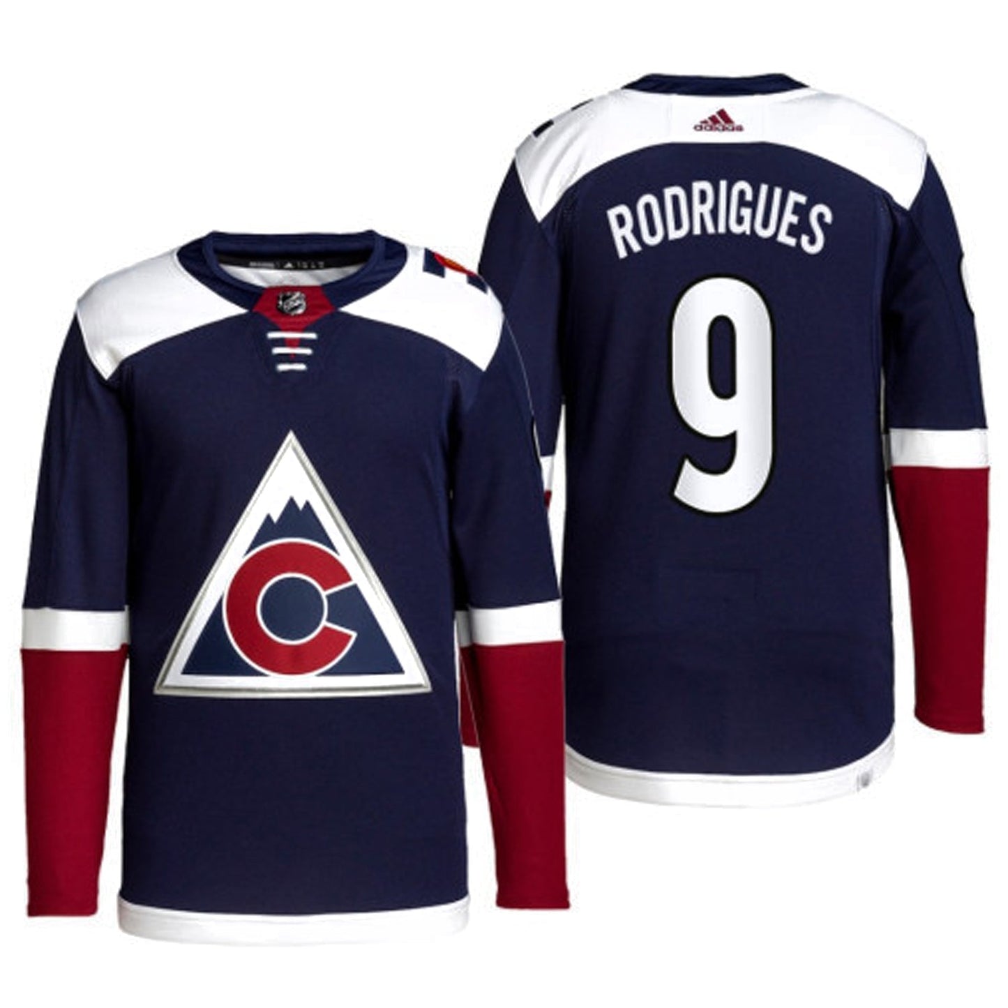 NHL Evan Rodrigues Colorado Avalanche 9 Jersey