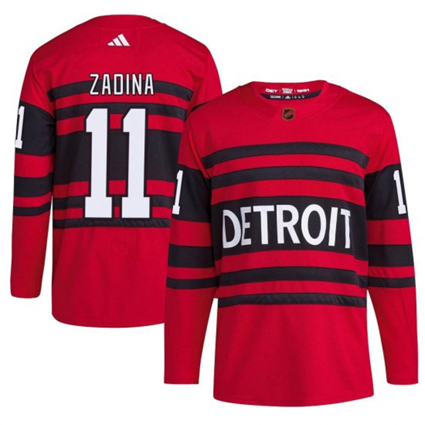 NHL Filip Zadina Detroit Red Wings 11 Jersey