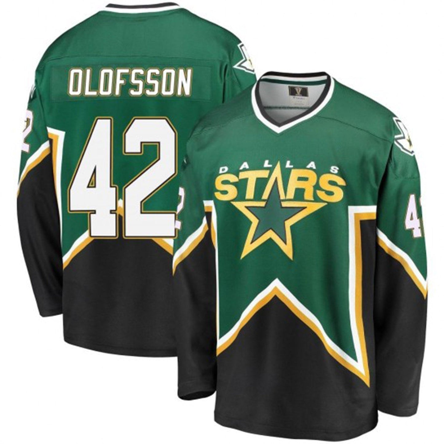 NHL Fredrik Olofsson Dallas Stars 42 Jersey