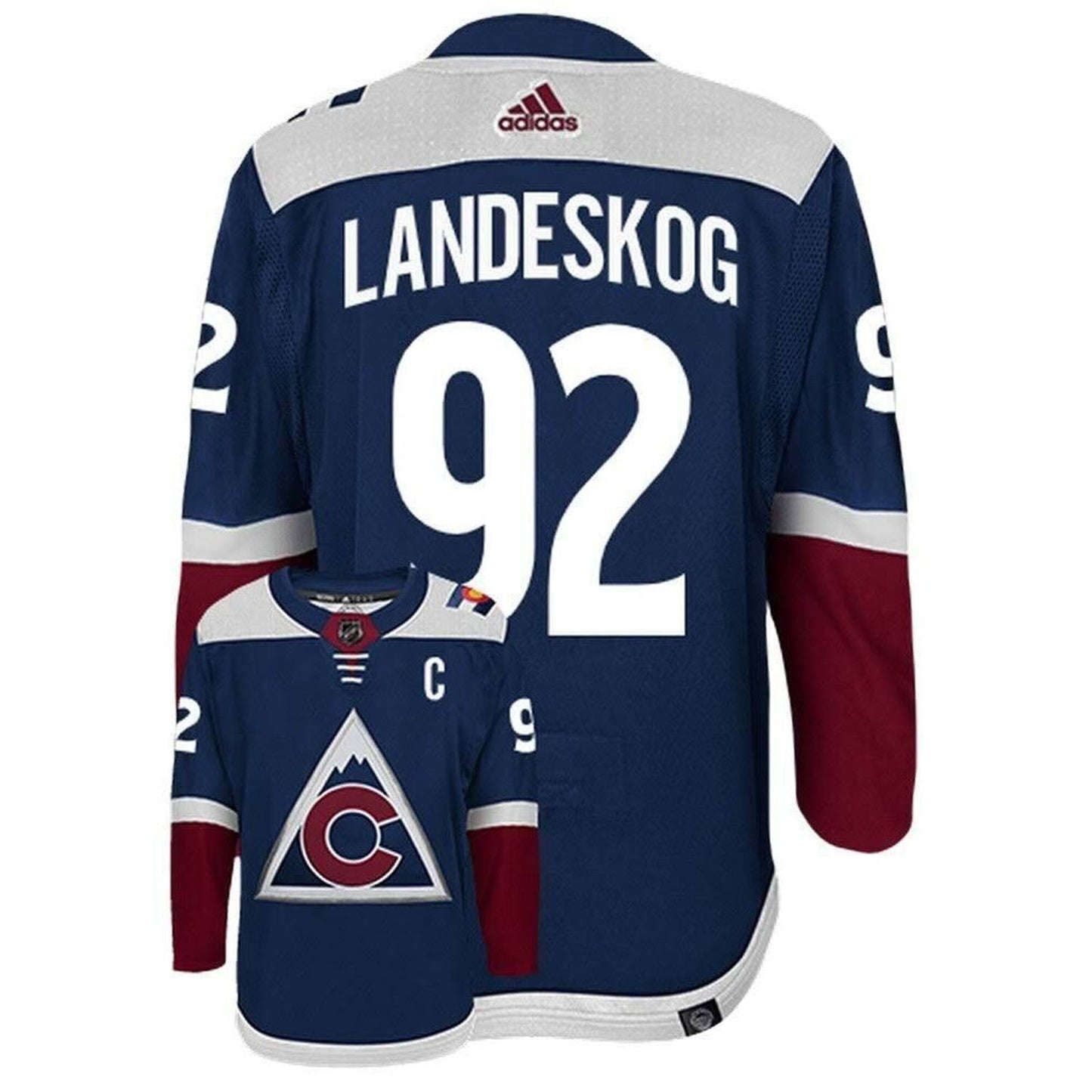 NHL Gabriel Landeskog Colorado Avalanche 92 Jersey