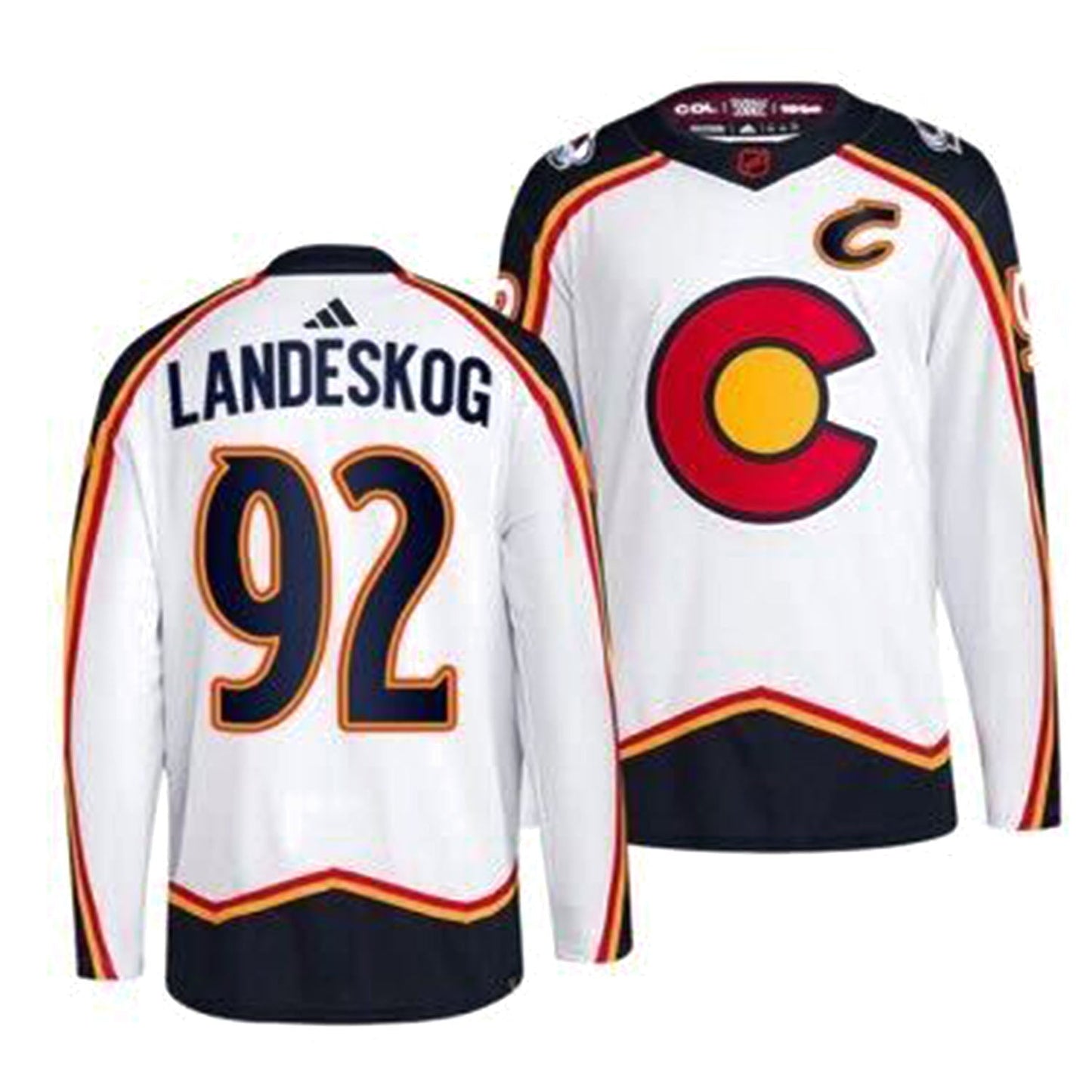 NHL Gabriel Landeskog Colorado Avalanche 92 Jersey