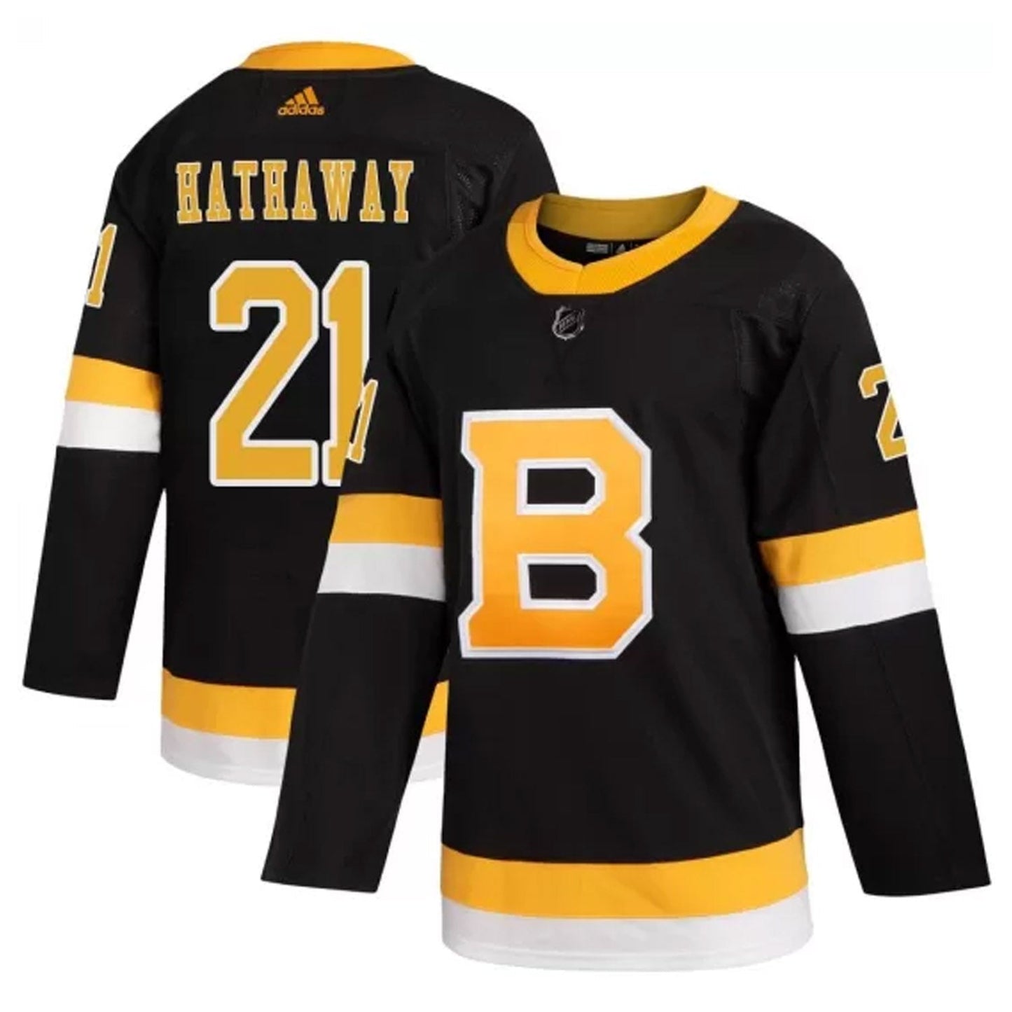 NHL Garnet Hathaway Boston Bruins 21 Jersey