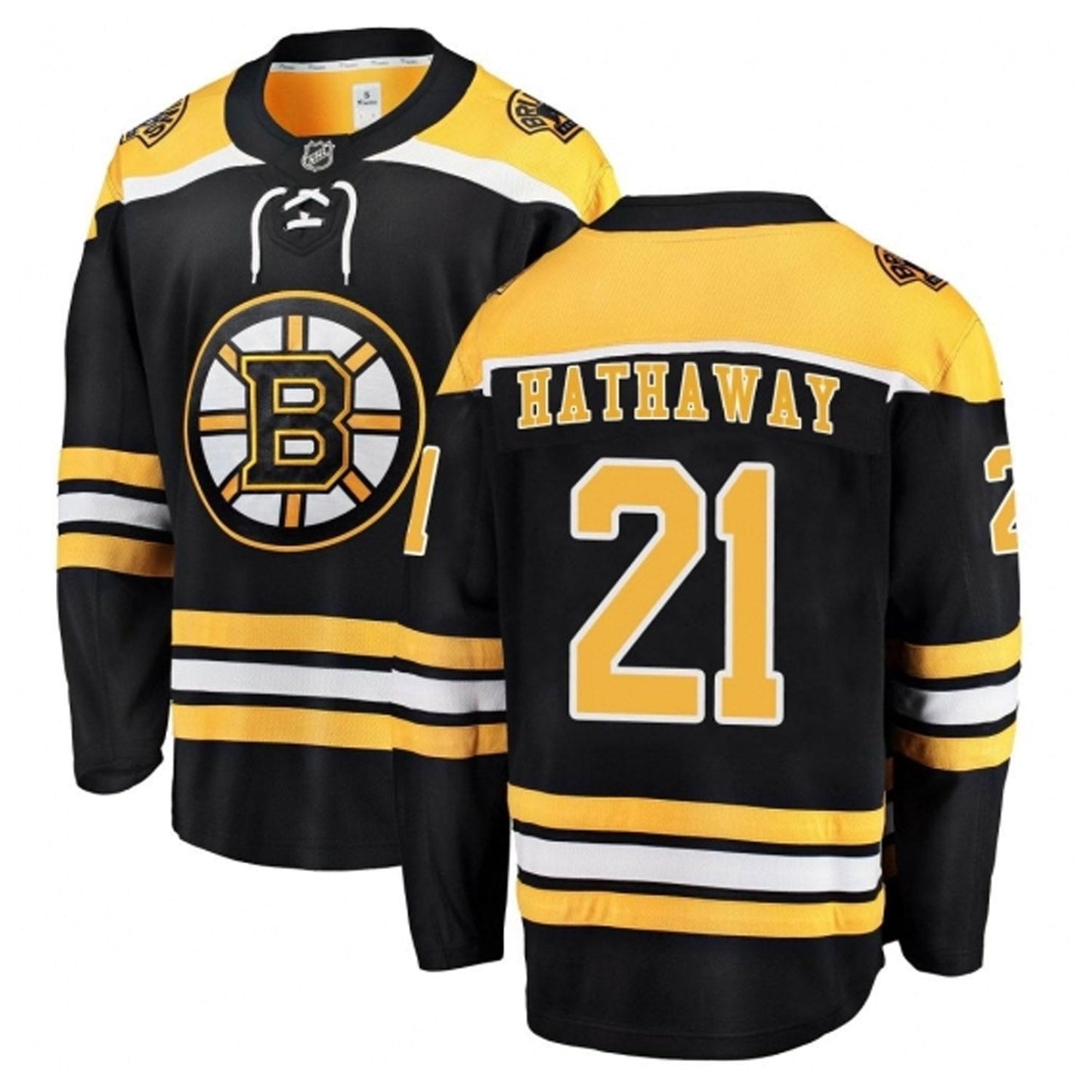 NHL Garnet Hathaway Boston Bruins 21 Jersey