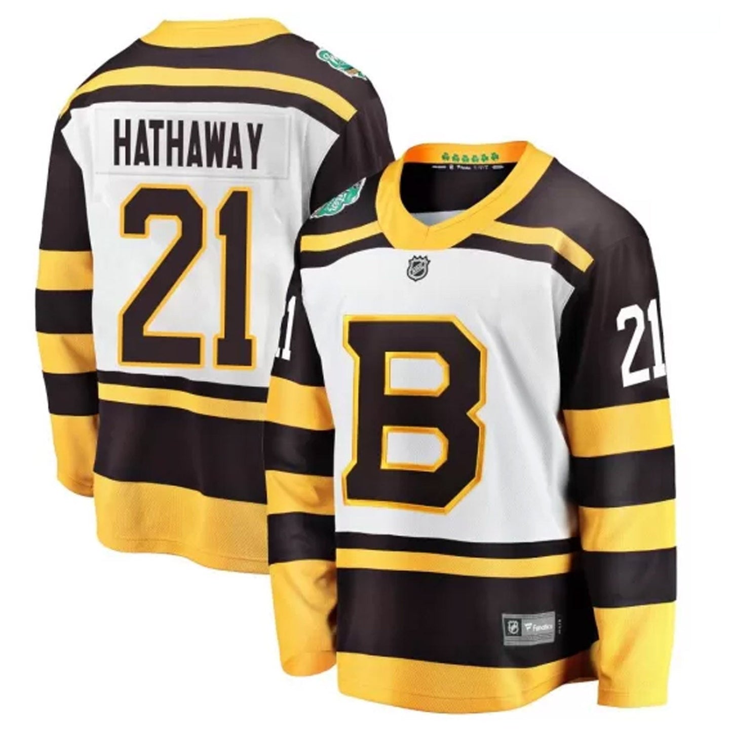 NHL Garnet Hathaway Boston Bruins 21 Jersey