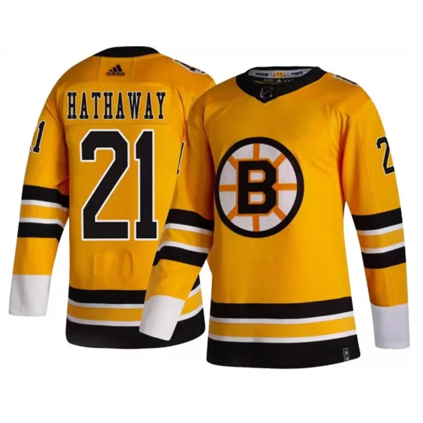 NHL Garnet Hathaway Boston Bruins 21 Jersey