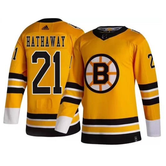 NHL Garnet Hathaway Boston Bruins 21 Jersey