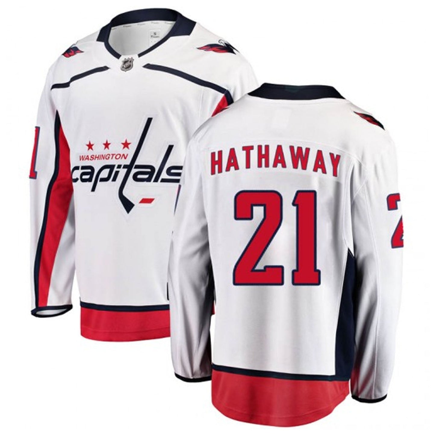 NHL Garnet Hathaway Washington Capitals 21 Jersey