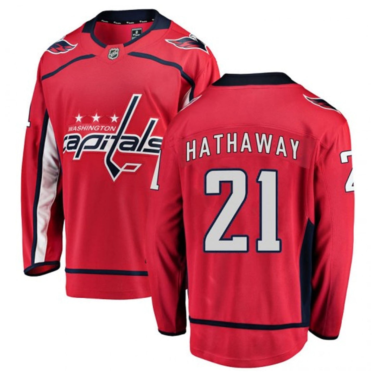 NHL Garnet Hathaway Washington Capitals 21 Jersey