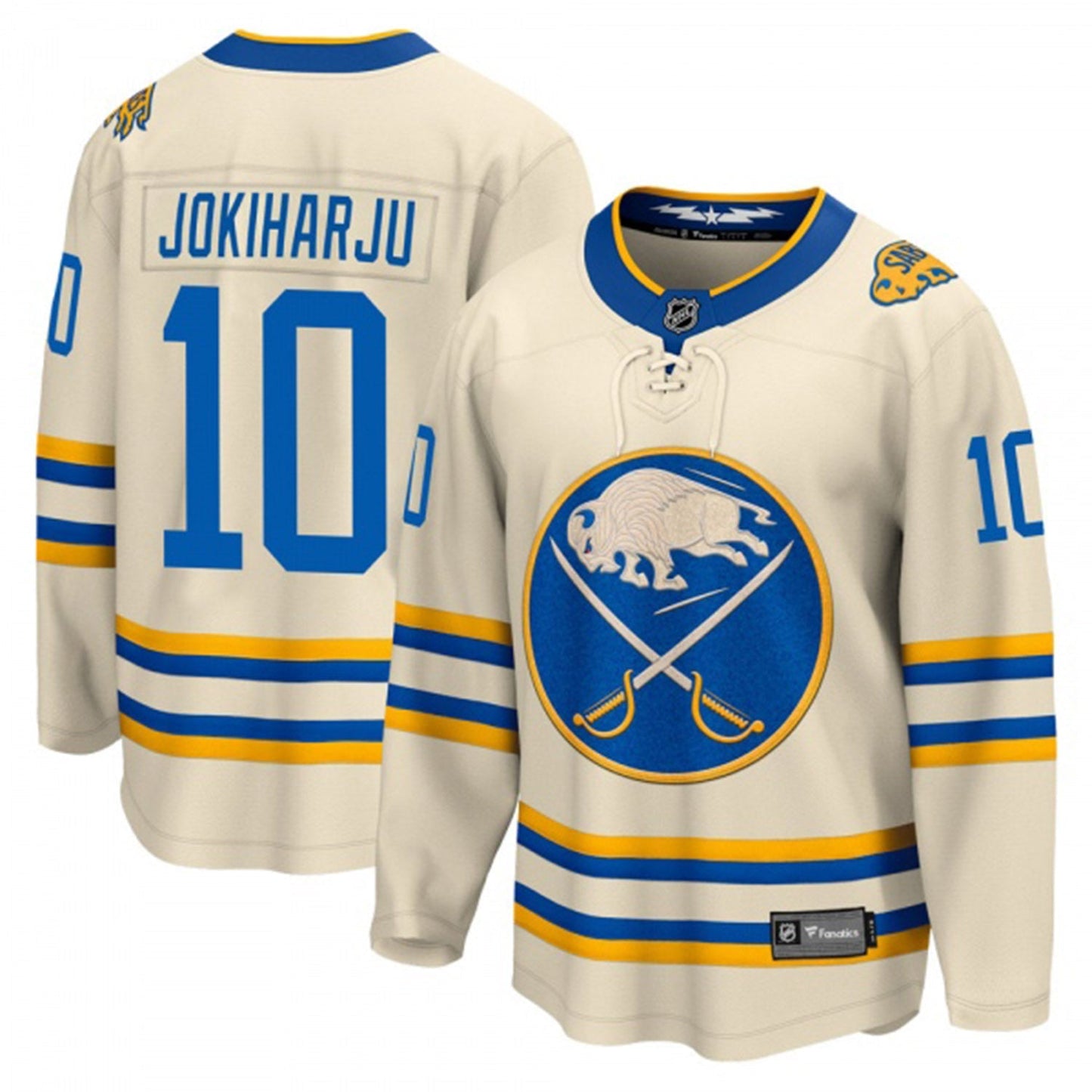 NHL Henri Jokiharju Buffalo Sabres 10 Jersey