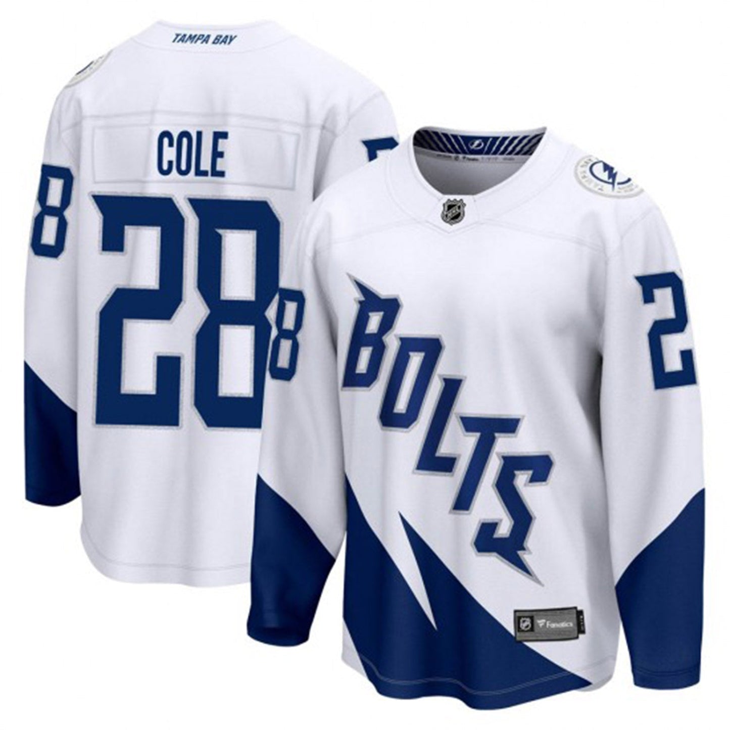 NHL Ian Cole Tampa Bay Lightning 28 Jersey