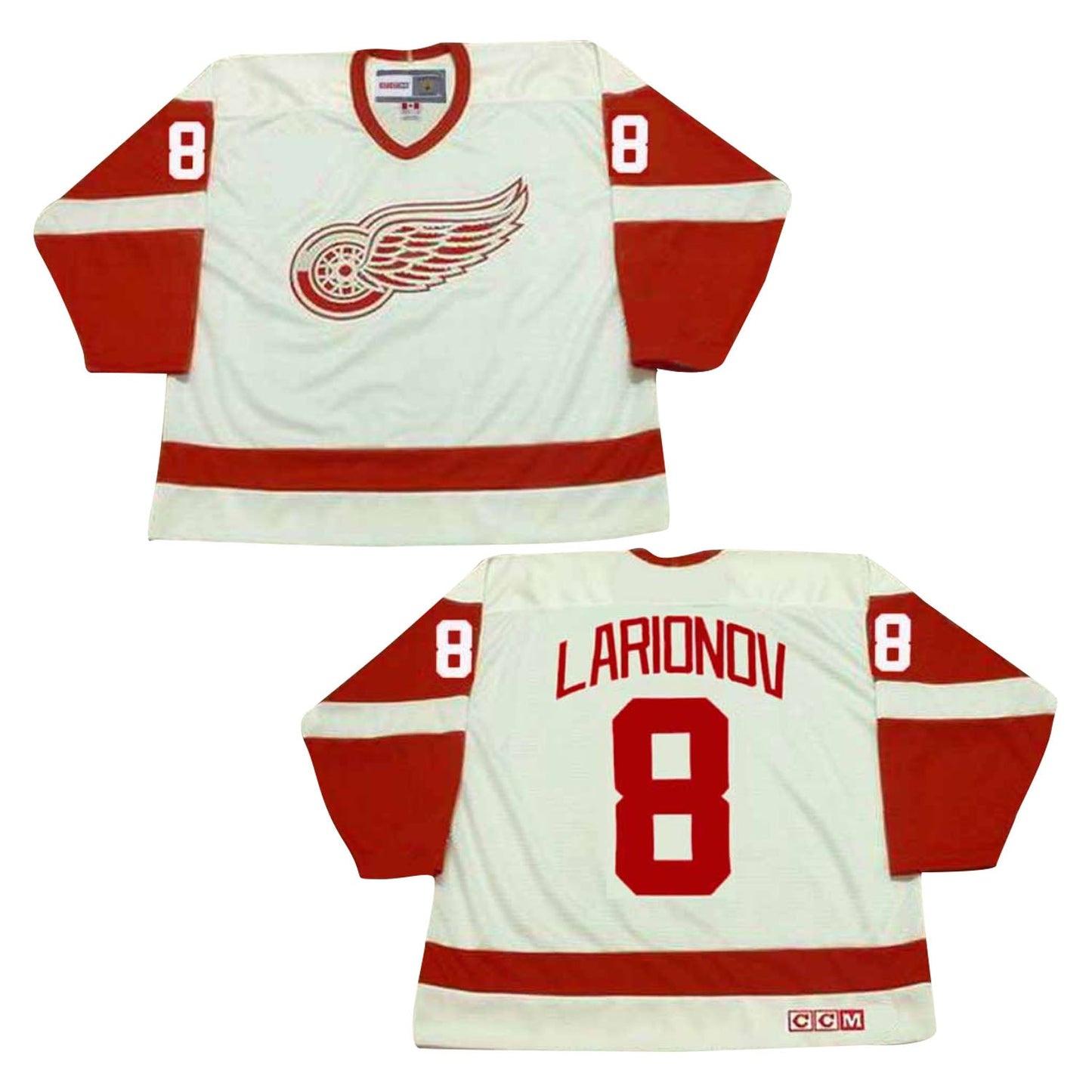 NHL Igor Larionov Detroit Red Wings 8 Jersey