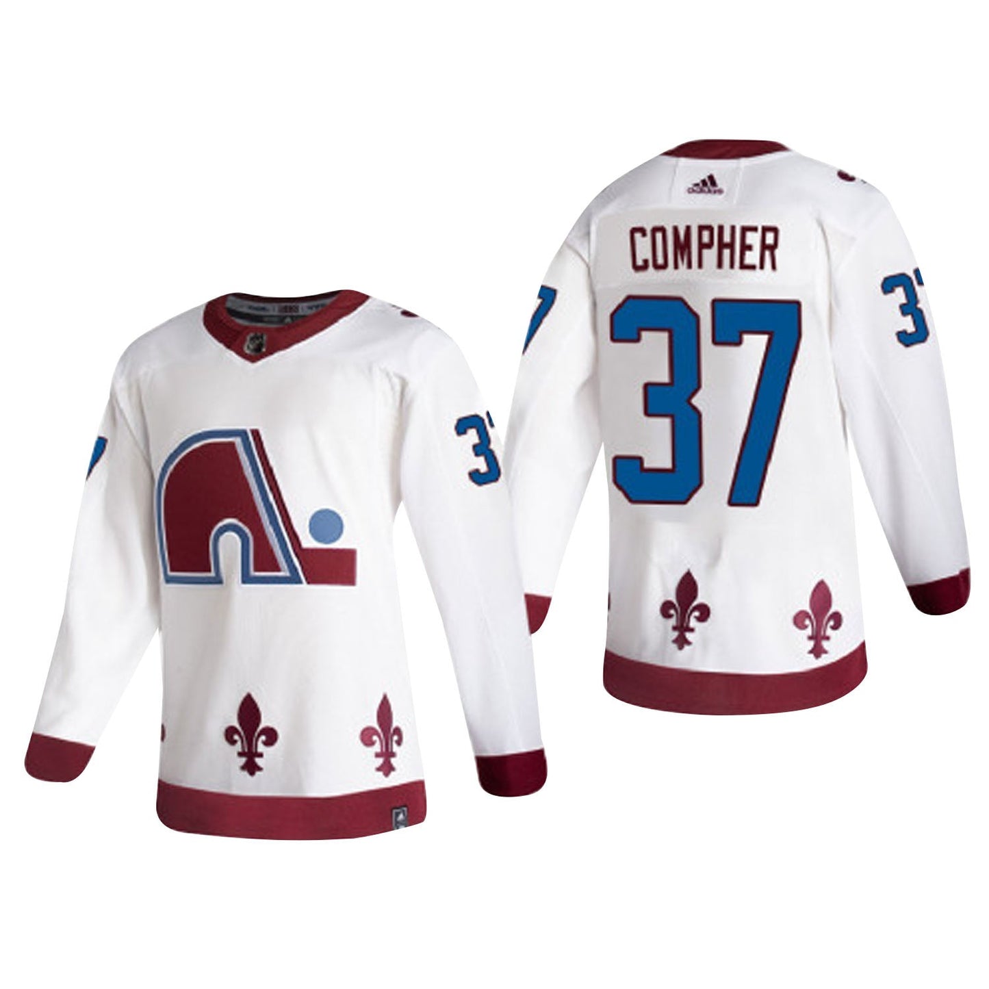 NHL J.T. Compher Colorado Avalanche 37 Jersey