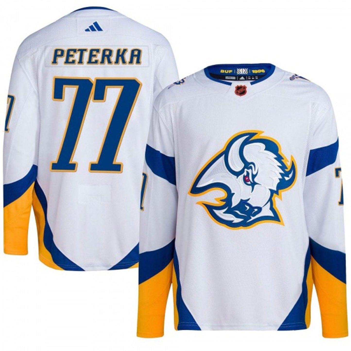 NHL JJ Peterka Buffalo Sabres 77 Jersey