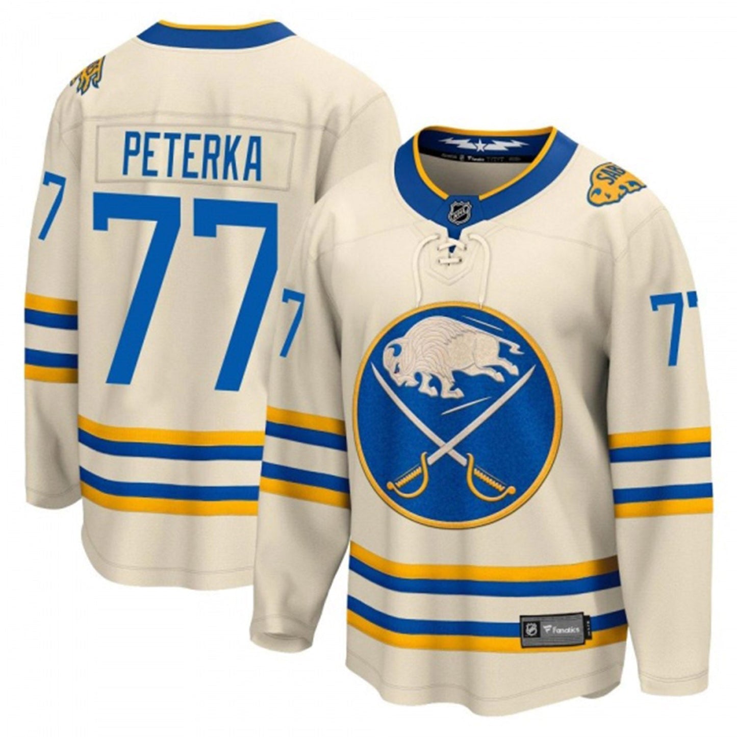 NHL JJ Peterka Buffalo Sabres 77 Jersey