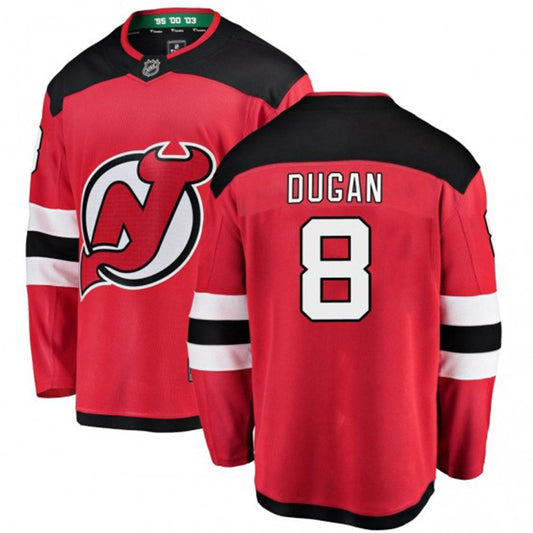 NHL Jack Dugan New Jersey Devils 8 Jersey