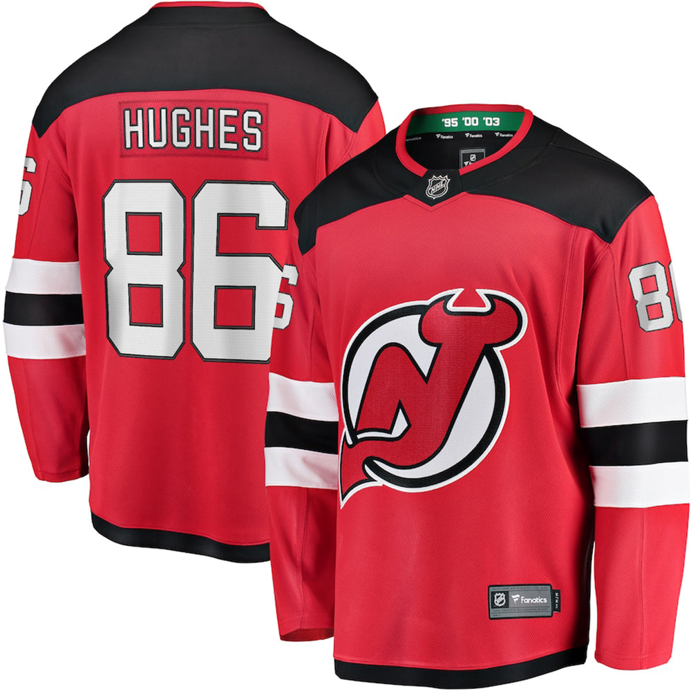 NHL Jack Hughes New Jersey Devils 86 Jersey