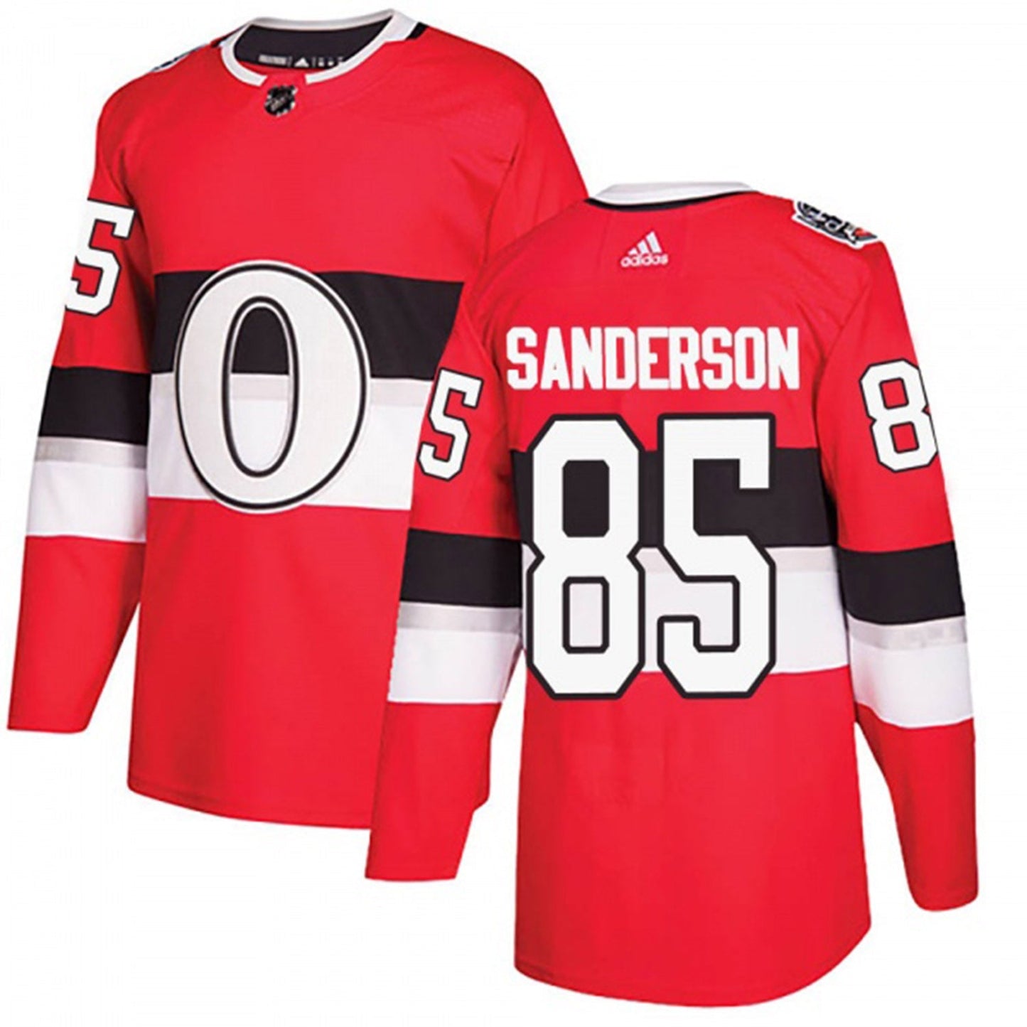 NHL Jake Sanderson Chicago Blackhawks 85 Jersey