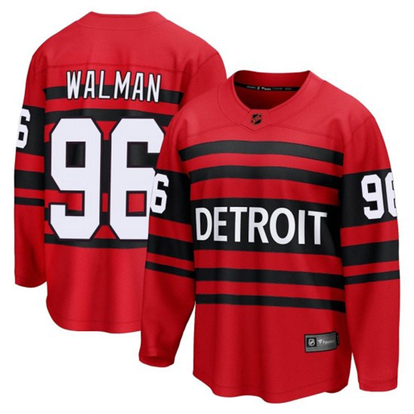 NHL Jake Walman Detroit Red Wings 96 Jersey