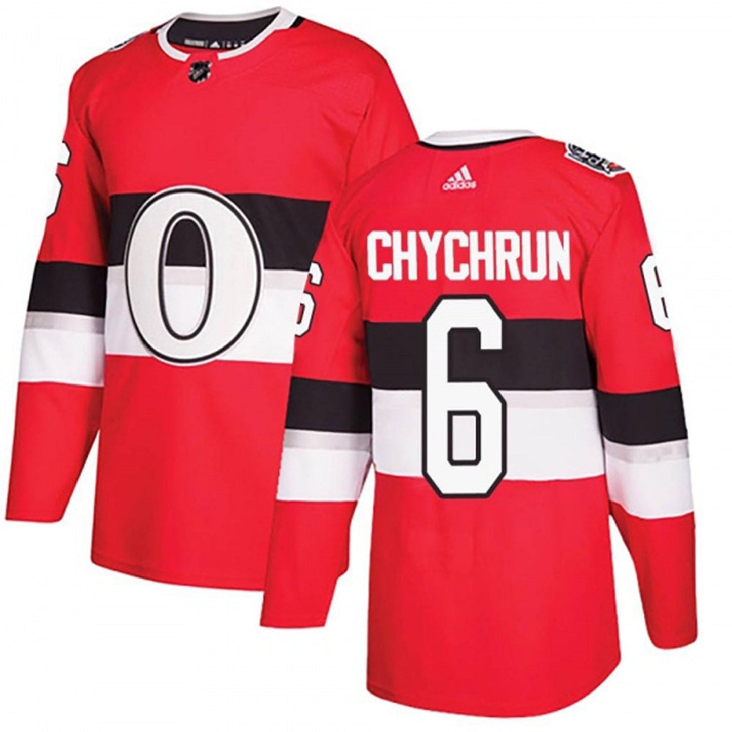 NHL Jakob Chychrun Chicago Blackhawks 6 Jersey