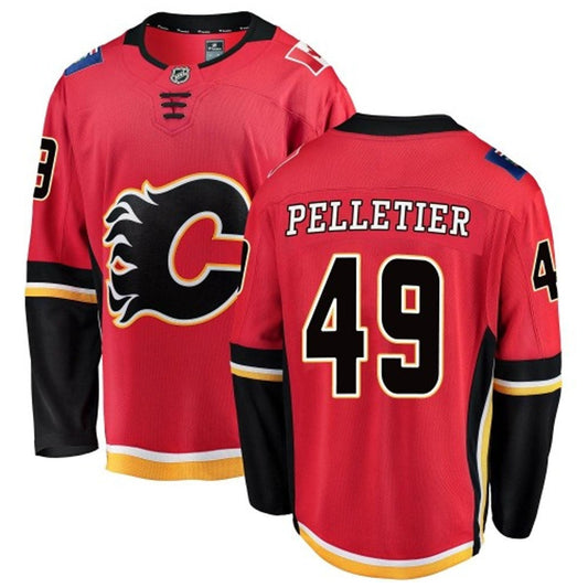 NHL Jakob Pelletier Calgary Flames 49 Jersey