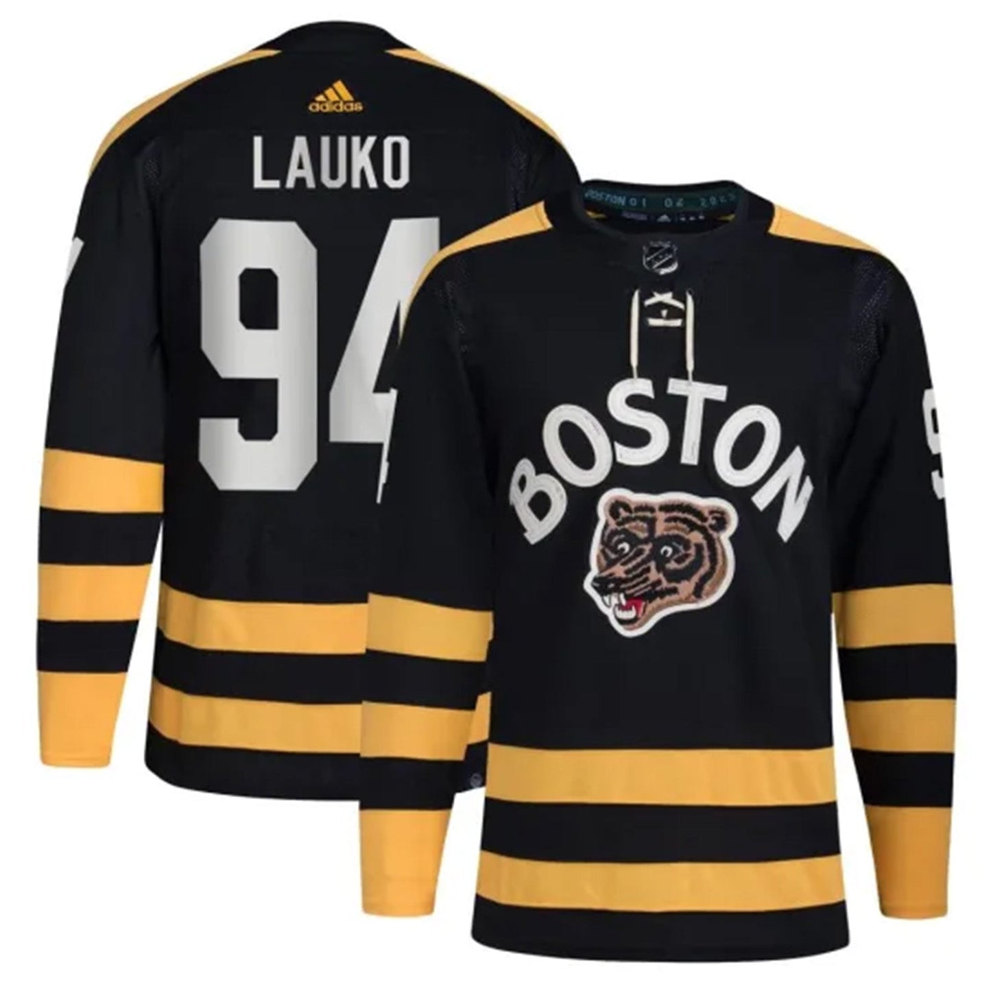 NHL Jakub Lauko Bostin Bruins 94 Jersey