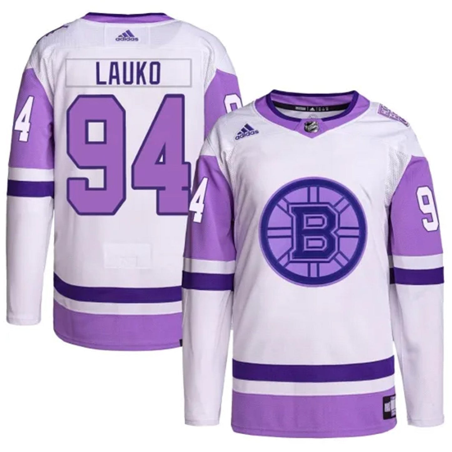 NHL Jakub Lauko Bostin Bruins 94 Jersey