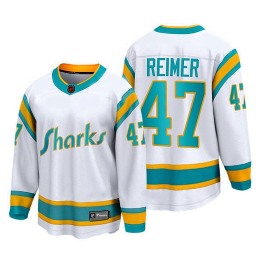 NHL James Reimer San Jose Sharks 47 Jersey