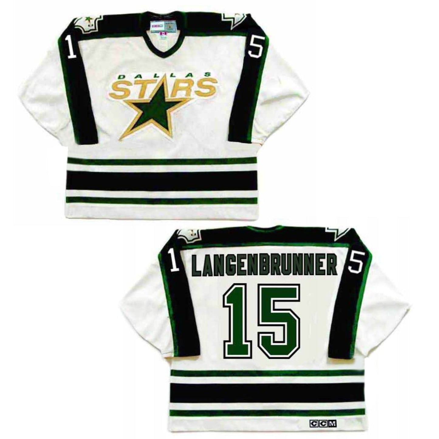 NHL Jamie Langenbrunner Dallas Stars 15 Jersey