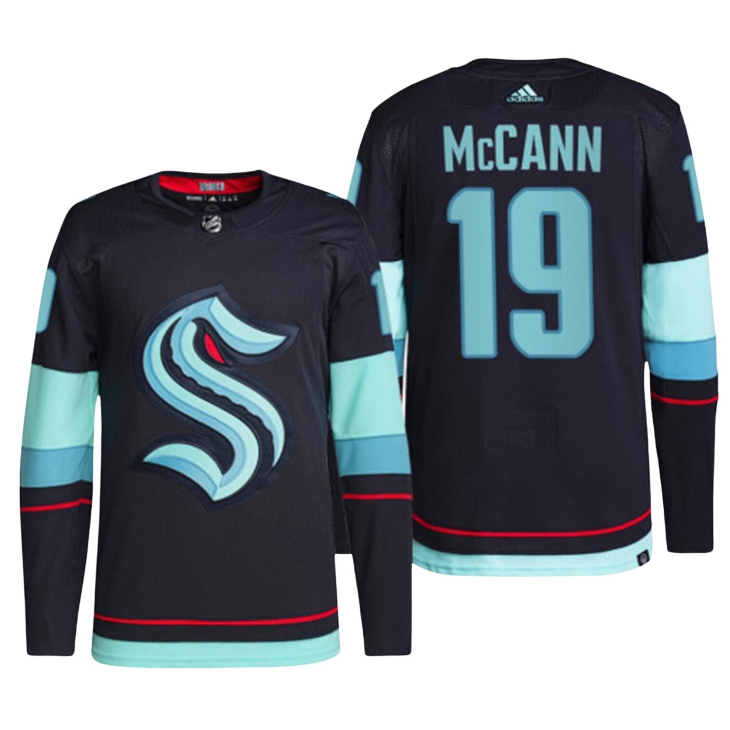 NHL Jared Mccann Seattle Kraken 19 Jersey