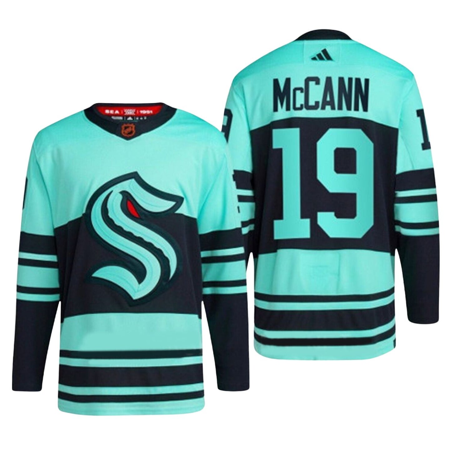 NHL Jared Mccann Seattle Kraken 19 Jersey