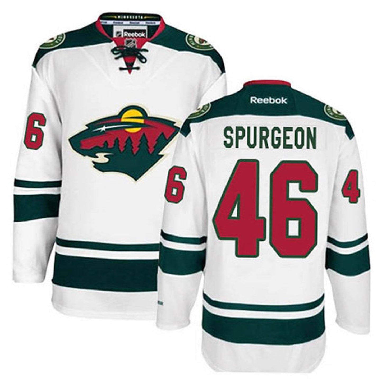 NHL Jared Spurgeon Minnesota Wild 46 Jersey