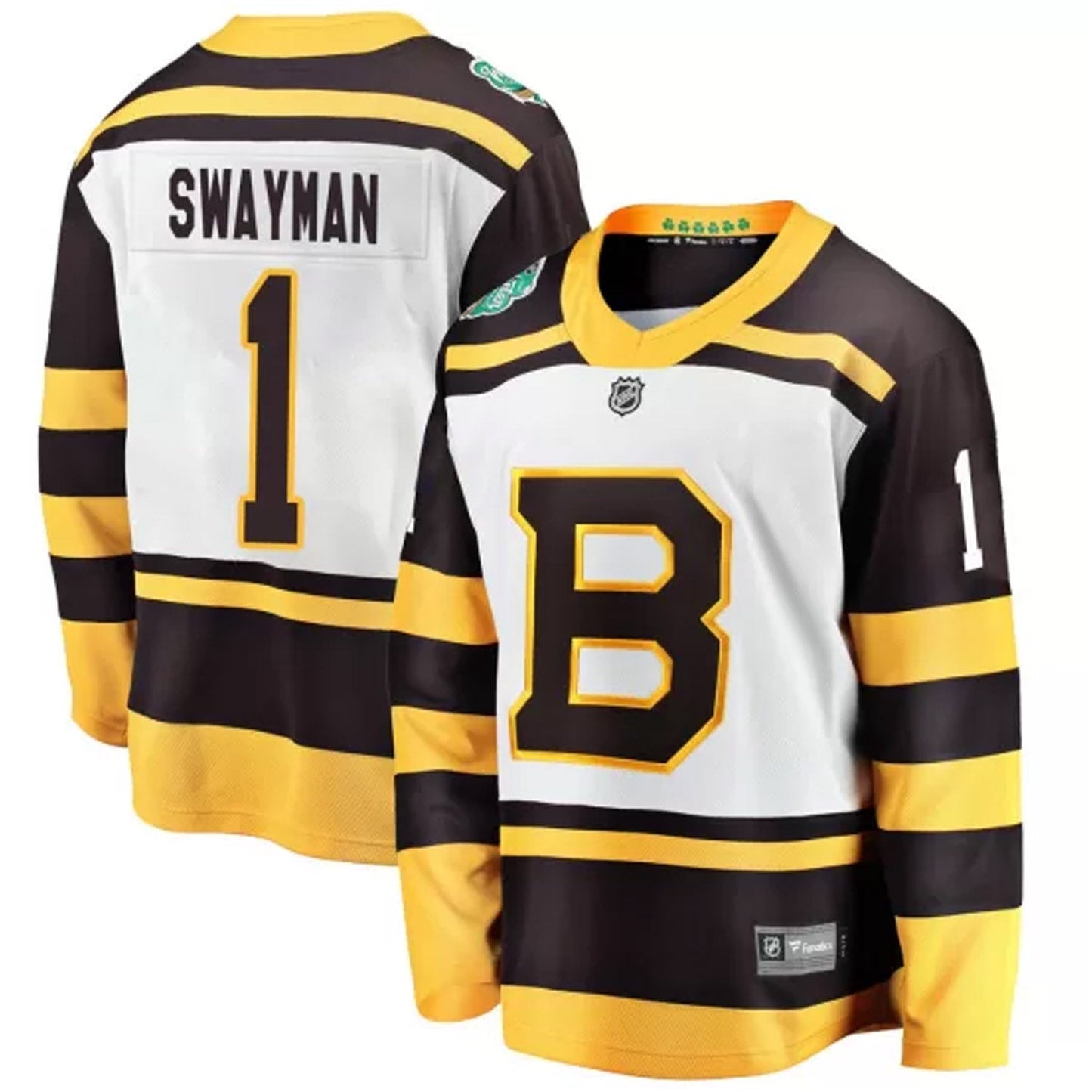 NHL Jeremy Swayman Boston Bruins 1 Jersey