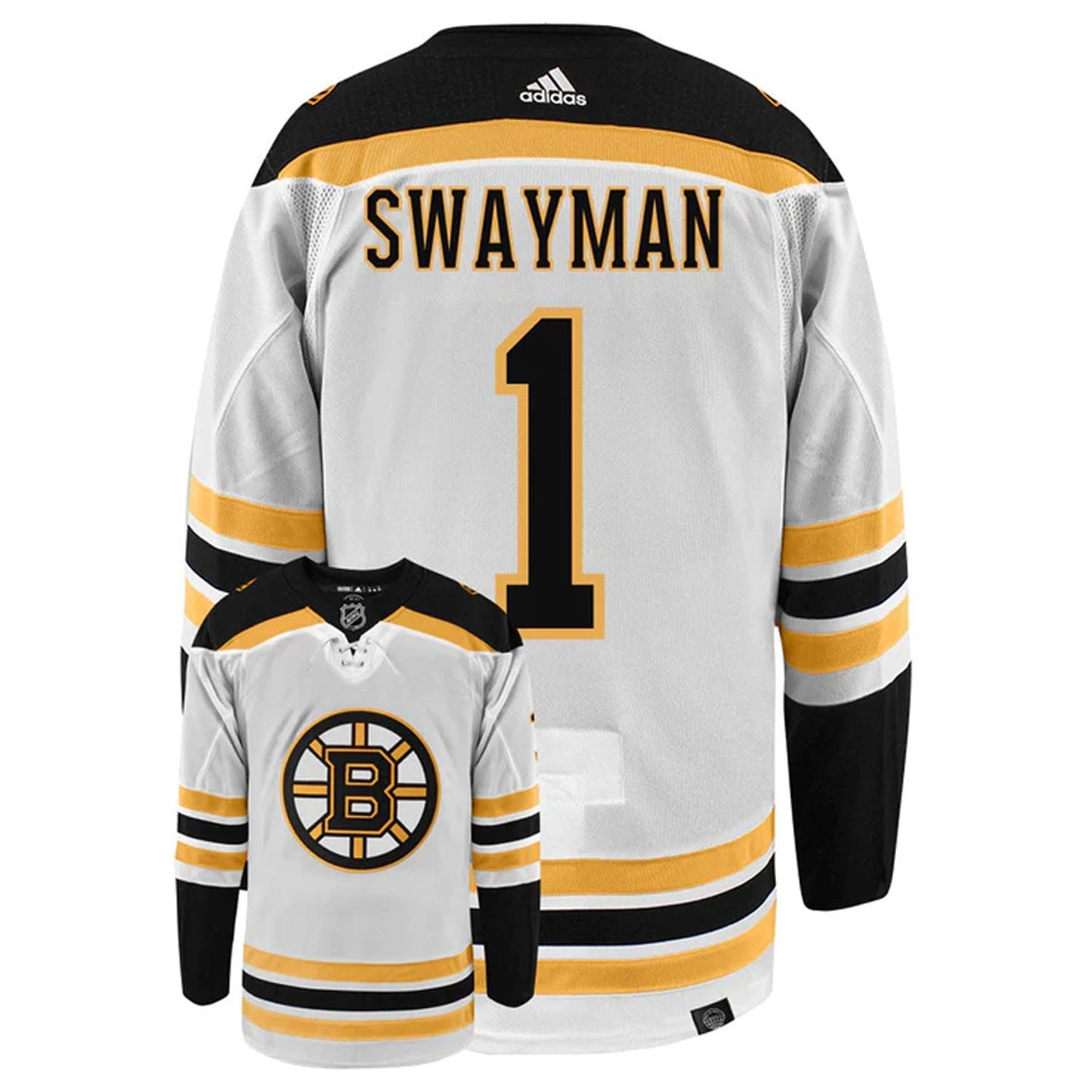 NHL Jeremy Swayman Boston Bruins 1 Jersey